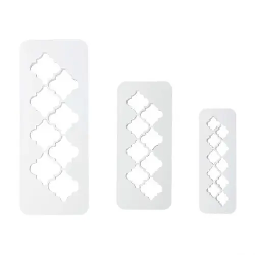 Geometric Multicutter Morrocan Lantern Set – Bild 2