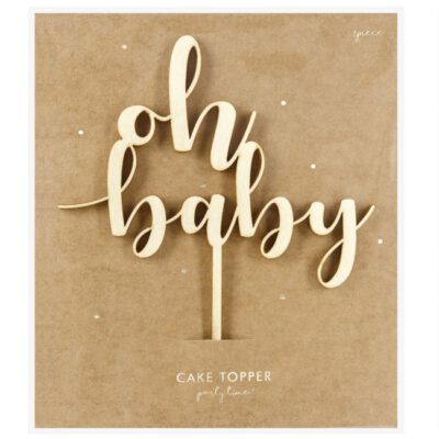 Cake Topper Oh Baby