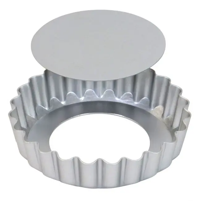 Loose Bottom Flan Pan 4in – Bild 2