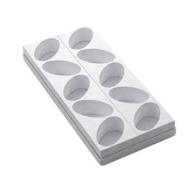Tray für ovale Dessert