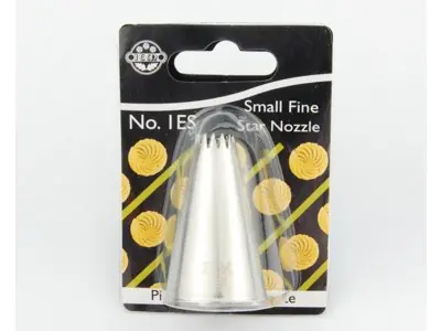 Small Fine Star Savoy Nozzle Nr. 1ES