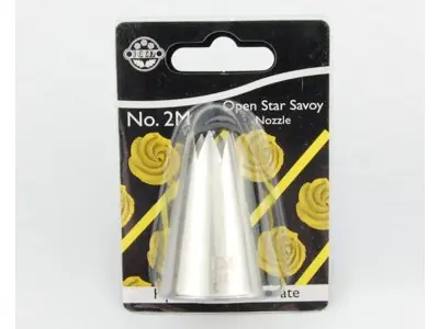 Medium Open Star Savoy Nozzle 2M
