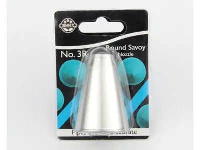 Large Plain Round Savoy Nozzle Nr. 3R