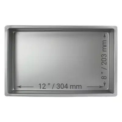 Tortenform rechteckig 20x30cm, 10cm hoch