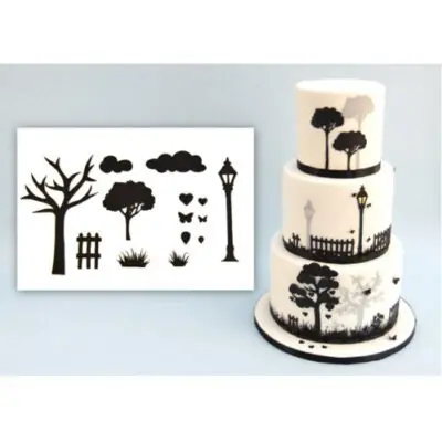 Patchwork Cutter Countryside Silhouette Set
