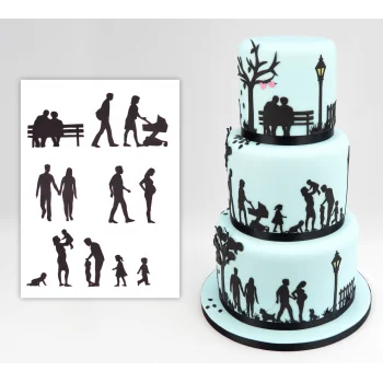 Family Silhouette Set