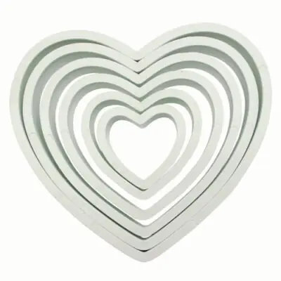 PME Ausstecherset Herz 6Stk.