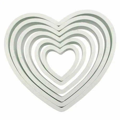 PME Ausstecherset Herz 6Stk.