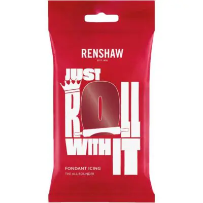 Renshaw Rollfondant 250g Ruby