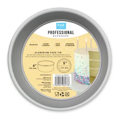 Tortenform rund 12,7cm, 10cm hoch