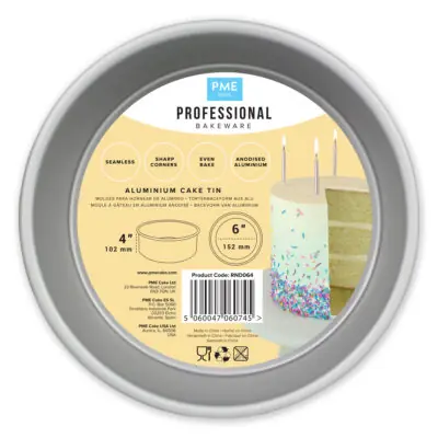 Tortenform rund 15,2cm, 10cm hoch