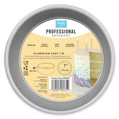 Tortenform rund 17,8cm, 10cm hoch