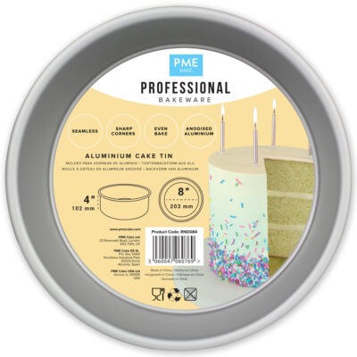 Tortenform rund 20,3cm, 10cm hoch