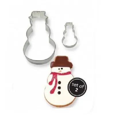 Ausstecherset Schneemann 2Stk.
