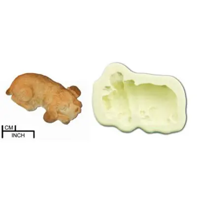 Silikonform Sleepy Dog