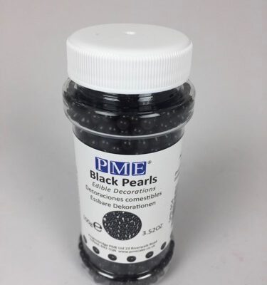 PME Zuckerperlen schwarz 100g