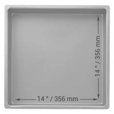 Tortenform quadratisch 35,5cm