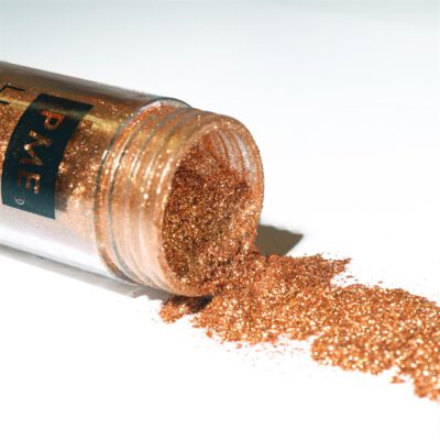 Essbarer Glitzerstaub roségold