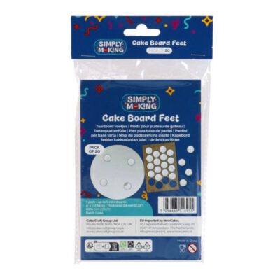Cake board Feet rund 20 Stk.