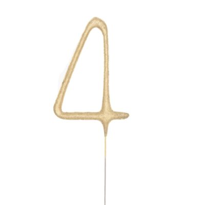 Wunderkerze gold 4