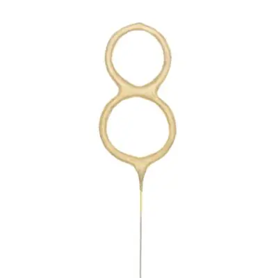 Wunderkerze gold 8