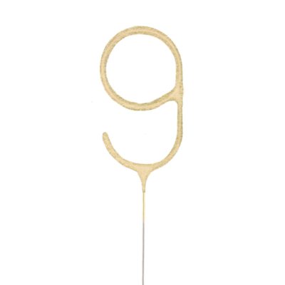 Wunderkerze gold 9