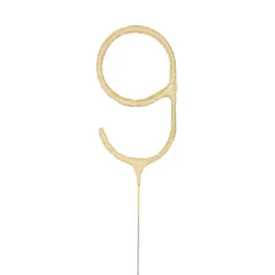 Wunderkerze gold 9