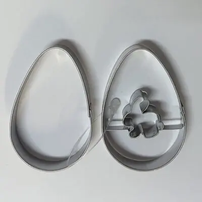 Ausstecher Linzer Ei mit Hase