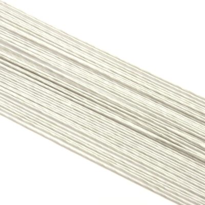 Blumendraht weiß 18G 50 Stück
