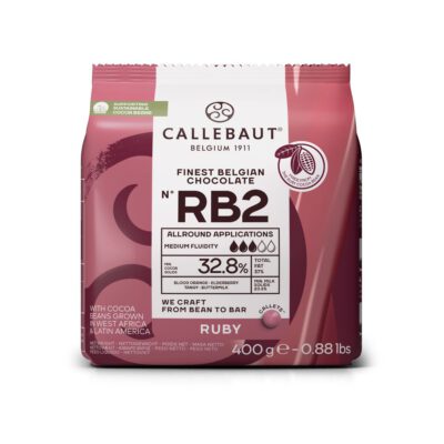 Callebaut Kuvertüre Ruby 400g