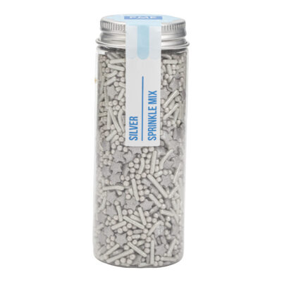 Streuselmischung silber 76g
