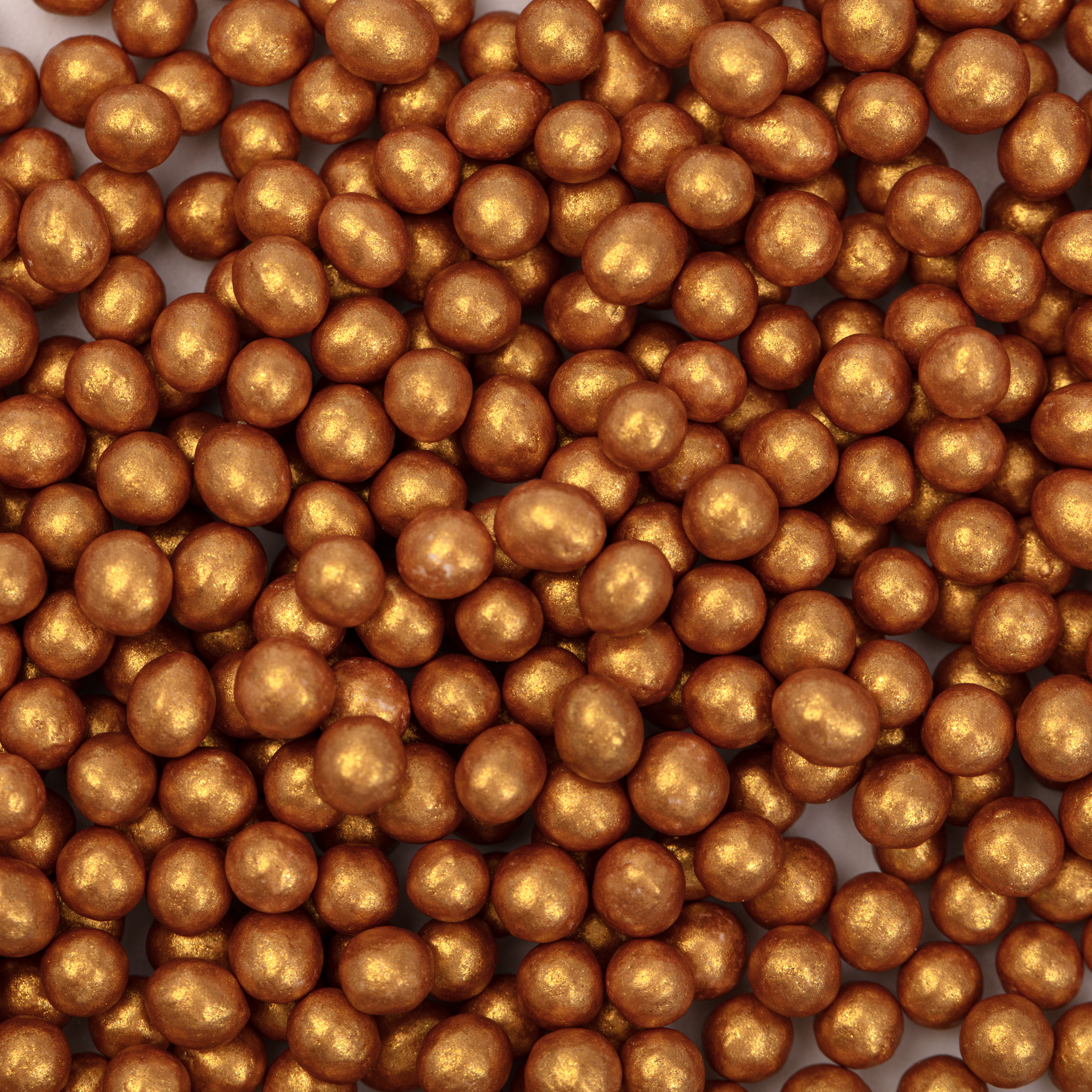 Zuckerperlen gold 4mm 74g – Bild 3