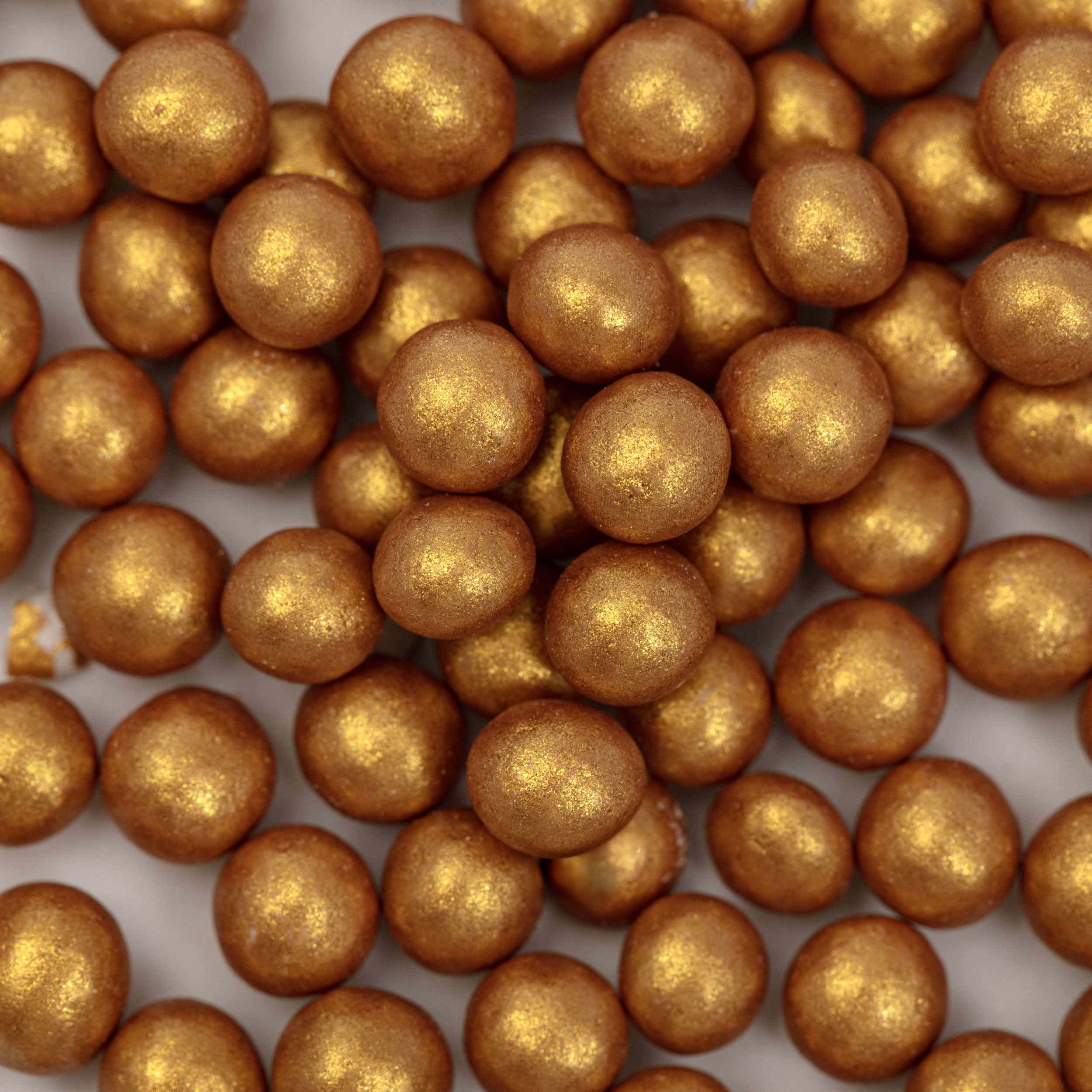 Zuckerperlen gold 8mm 40g – Bild 3