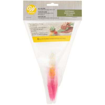 Set Einwegdressiersäcke und Tülle 1M (6-teilig)