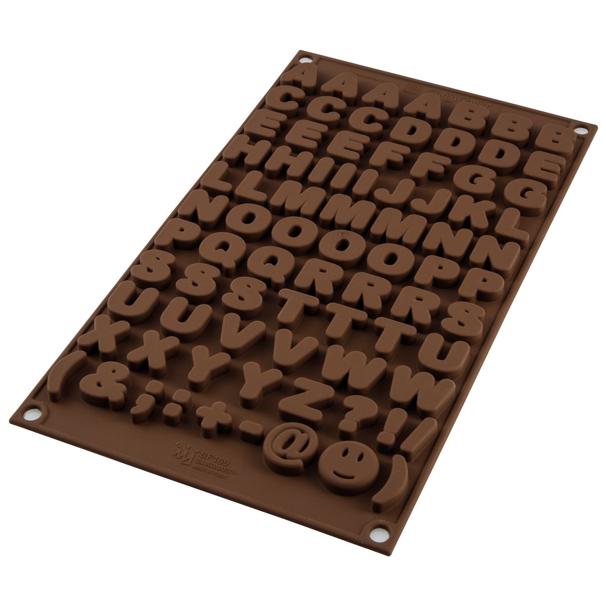 Silikonform Schoko Buchstaben