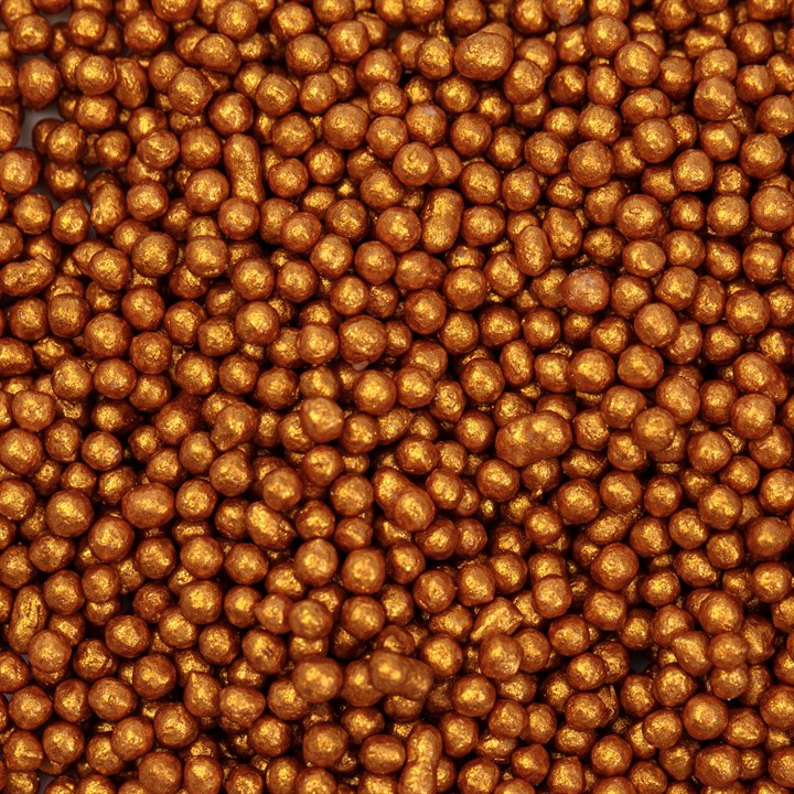 Zuckerstreusel Nonpareil gold 86g – Bild 2