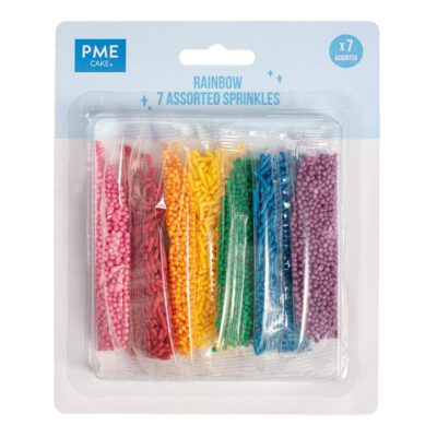 Streusel Sortiment 7 teilig Regenbogen 42g