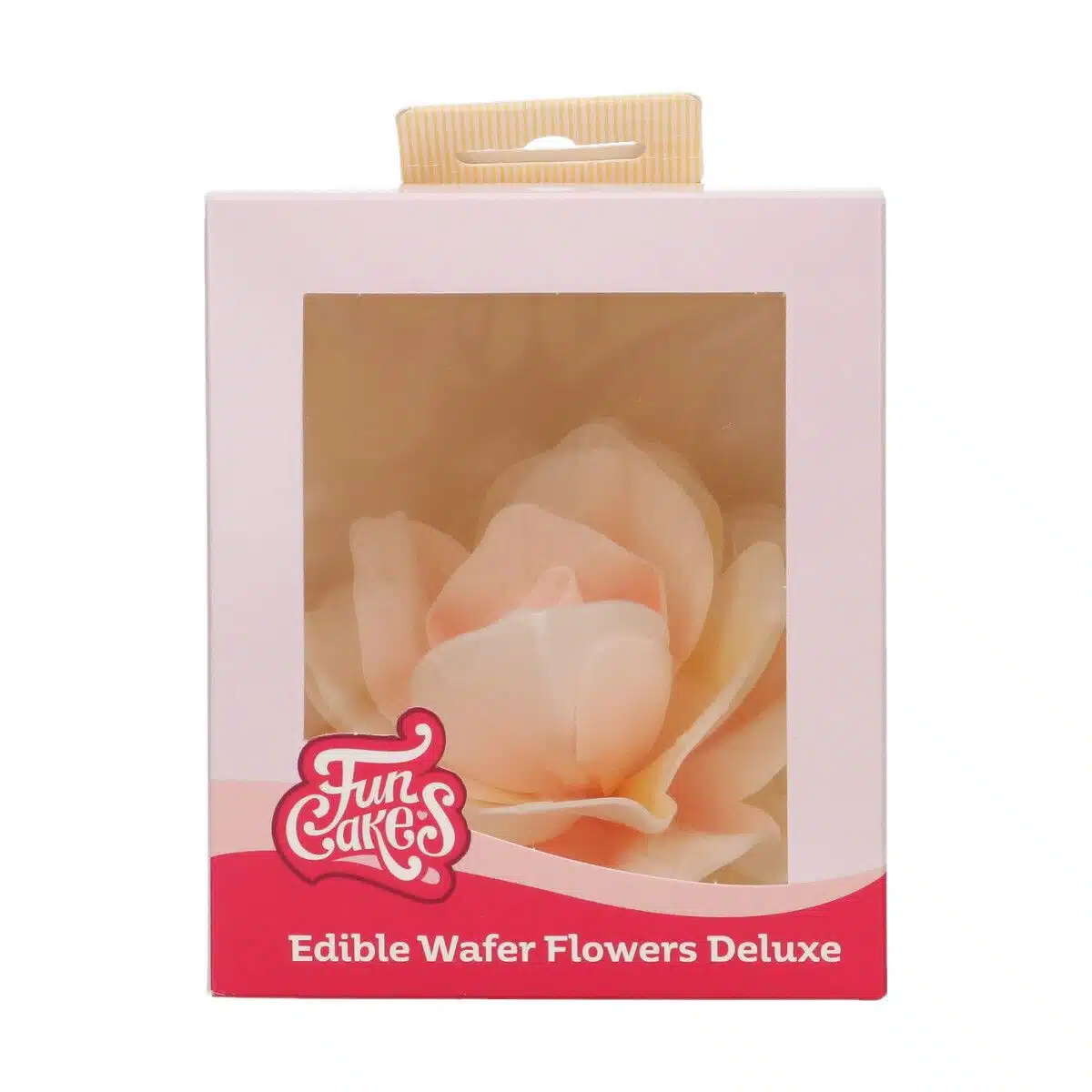 Deluxe Rose Pastella gelb/orange Oblate 1Stk.