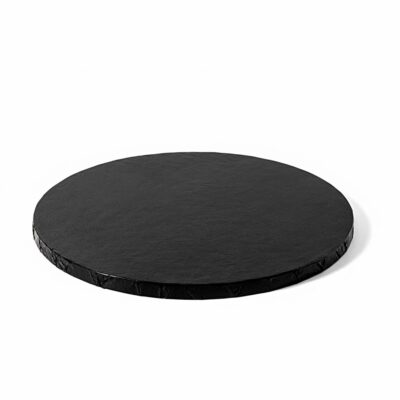 Cake Board rund schwarz 30cm